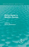 Policy Styles in Western Europe (Routledge Revivals) (eBook, PDF)