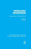 Rereading Modernism (eBook, ePUB)