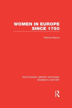 Women in Europe since 1750 (eBook, ePUB) Cover Women in Europe since 1750 (eBook, ePUB)