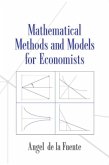Mathematical Methods and Models for Economists (eBook, PDF)