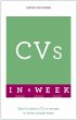 CVs In A Week (eBook, ePUB) - Bild 1