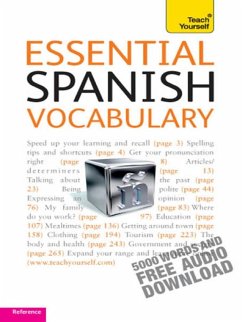 Essential Spanish Vocabulary: Teach Yourself (eBook, ePUB) - Zollo, Mike