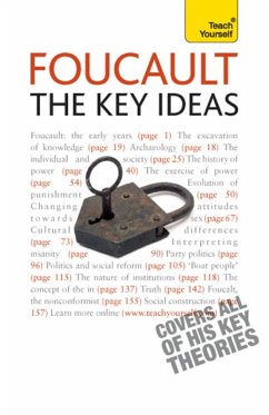 Foucault - The Key Ideas (eBook, ePUB) - Oliver, Paul