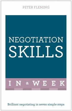 Negotiation Skills In A Week (eBook, ePUB) - Fleming, Peter