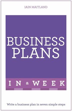 Cover Business Plans in a Week (eBook, ePUB)