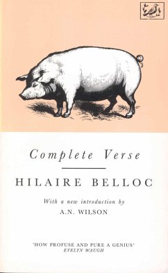 Complete Verse (eBook, ePUB) - Belloc, Hilaire