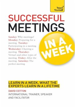 Successful Meetings in a Week: Teach Yourself (eBook, ePUB) - Cotton, David