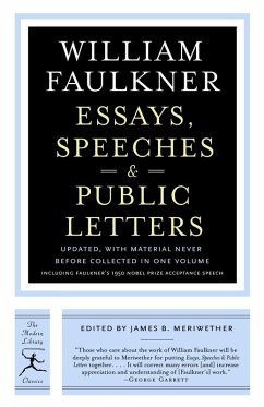 Essays, Speeches & Public Letters (eBook, ePUB) - Faulkner, William