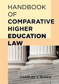 Handbook of Comparative Higher Education Law (eBook, ePUB)