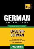 German vocabulary for English speakers - 7000 words (eBook, ePUB)