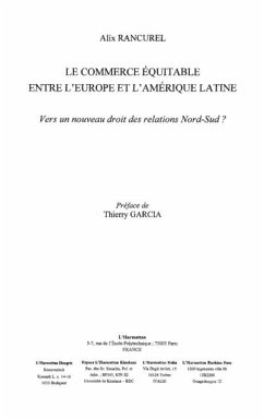Cover Commerce equitable entre l'europe et l'a (eBook, PDF)