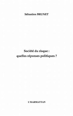 Cover Societe du risque (eBook, PDF)