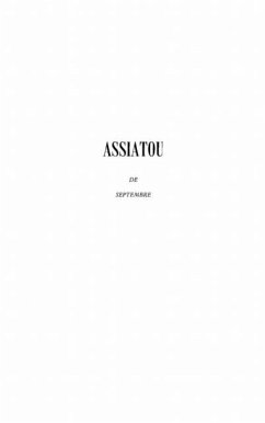 Assiatou de septembre (eBook, PDF) Assiatou de septembre (eBook, PDF)