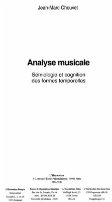 Cover Analyse musicale (eBook, PDF)