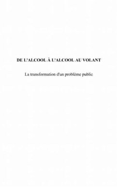 De l'alcool a l'alcool au volant (eBook, PDF)