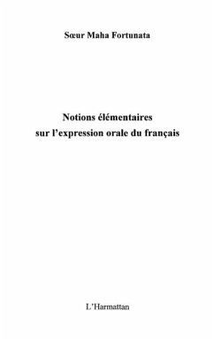 Notions elementaires sur l'expression or (eBook, PDF)