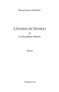 L'HYMNE DE MAMELI (eBook, PDF)