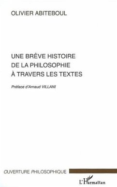 Breve histoire de la philosophie a trave (eBook, PDF)