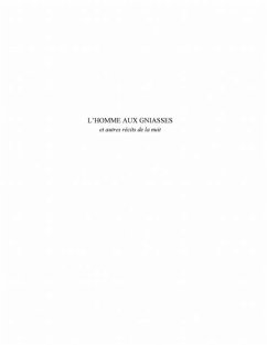 Homme aux gniasses et autre recits de la (eBook, PDF) - Bensimon Jean