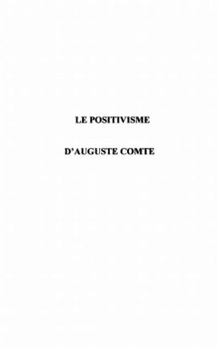 Positivisme d'auguste comte (eBook, PDF)