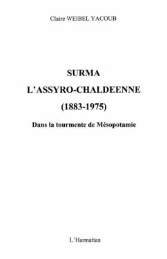 Surma l'assyro-chaldeenne (1883-1975) (eBook, PDF)