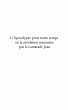 Apocalypse de jean actualisee (eBook,... - Bild 1