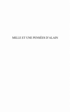Cover Mille et une pensee d'alain (eBook, PDF)