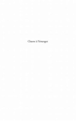 Cover Chasse a l'etranger (eBook, PDF)