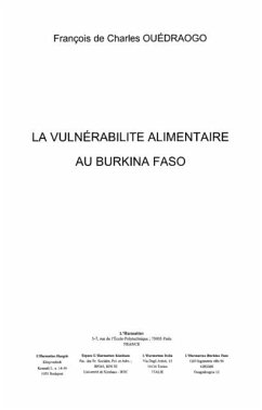 Vulnerabilite alimentaire au burkina fas (eBook, PDF) Cover Vulnerabilite alimentaire au burkina fas (eBook, PDF)