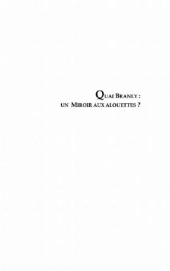 Quai branly : un miroir aux alouettes ? - a propos d'ethnogr (eBook, PDF)