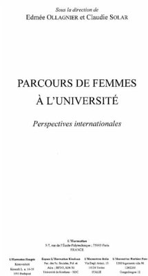 Parcours de femmes a l'universite perspe (eBook, PDF)