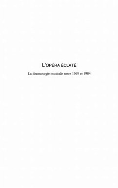 Opera eclate: la dramaturgie musicale en (eBook, PDF) - Ferrari Giordano