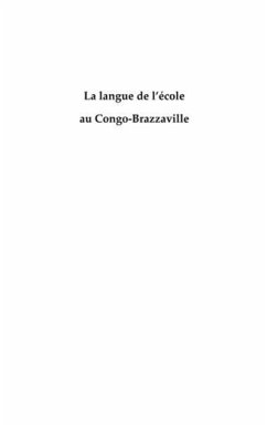 La langue de l'ecole au Congo-Brazzaville (eBook, PDF)