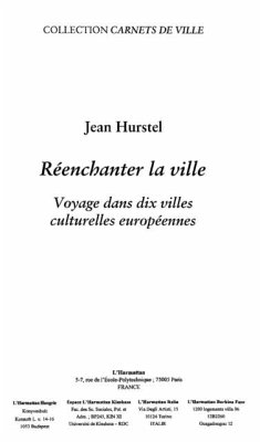Reenchanter la ville (eBook, PDF)