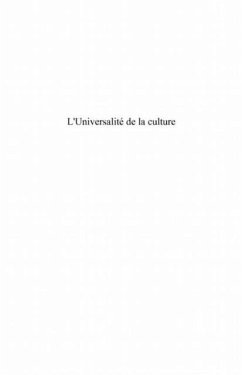 L'universalite de la culture - la preuve par les proverbes (eBook, PDF)