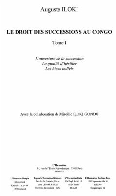 Droit des successions au congot.i (eBook, PDF) Droit des successions au congot.i (eBook, PDF)
