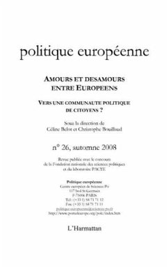 Amours et desamours entre europeens (eBook, PDF)