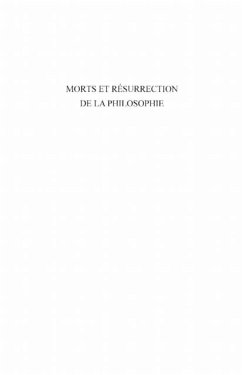 Morts et resurrection de la philosophie (eBook, PDF) Cover Morts et resurrection de la philosophie (eBook, PDF)
