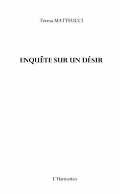 Cover EnquEte sur un desir - roman (eBook, PDF)