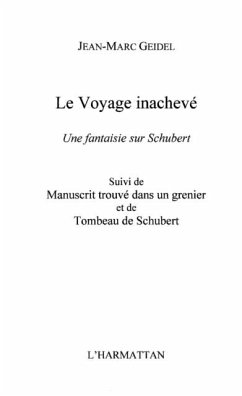Le voyage inacheve (eBook, PDF)