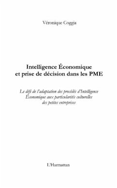 Intelligence economique et prise de decision dans les pme - (eBook, PDF)