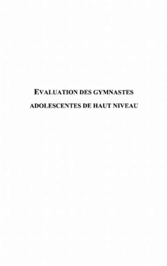 Evaluation des gymnastes adolescentes de (eBook, PDF)