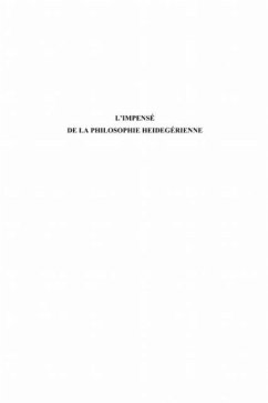 Impense de la philosophie heideggerienne (eBook, PDF) - de Biran Maine