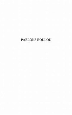 Parlons boulou langue bantou du cameroun (eBook, PDF)