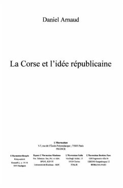 Cover Corse et l'idee republicaine (eBook, PDF)