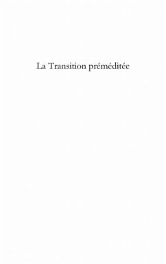 Transition premeditee La (eBook, PDF) - Mahmoud Ben Said