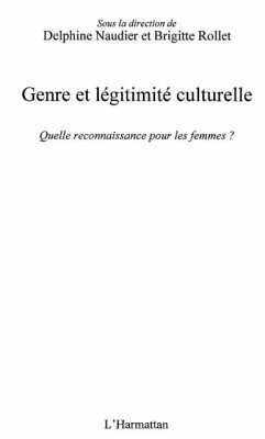 Genre et legitimite culturelle (eBook, PDF)