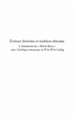 Ecriture feminine et traditionafricaine (eBook, PDF)
