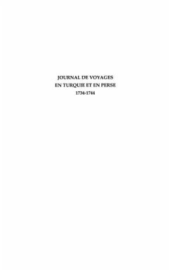 Journal de voyages en Turquie et en Perse (eBook, PDF)