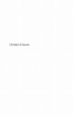 Emotion a l'oeuvre L' (eBook, PDF)